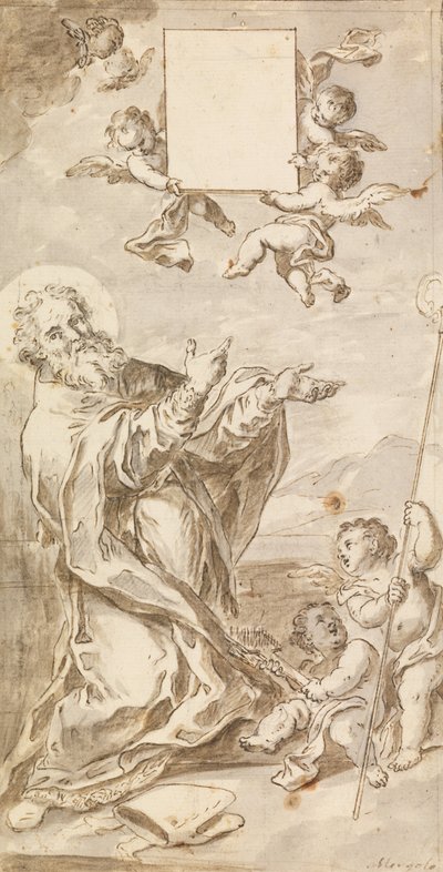 Image of St. Blaise by Francesco Saverio Mergolo